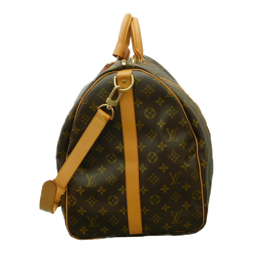 Louis Vuitton Bag Boston Bandouliere Brown Monogram Keepall - Picture 4 of 7